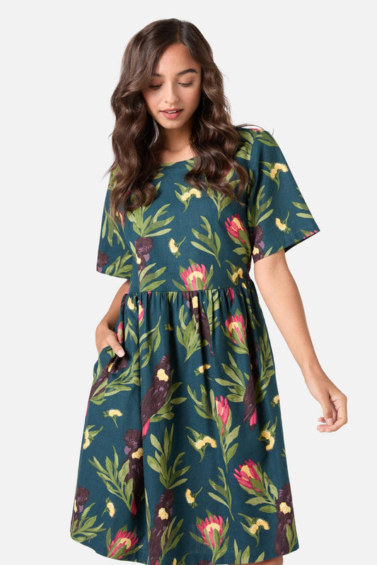 Cockatoo Smock Dress