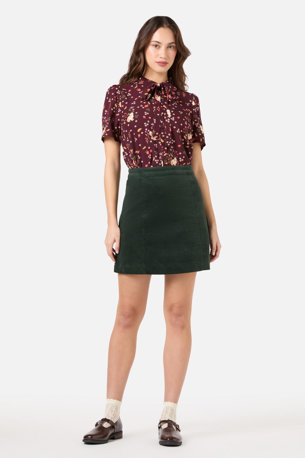 Coco Rabbit Short Sleeve Blouse
