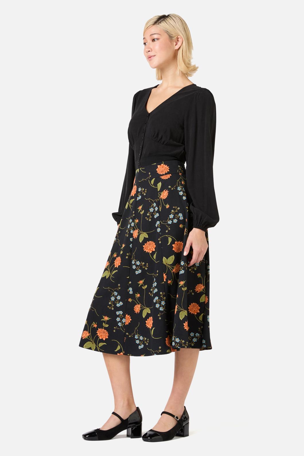 Esmerelda Floral Midi Skirt