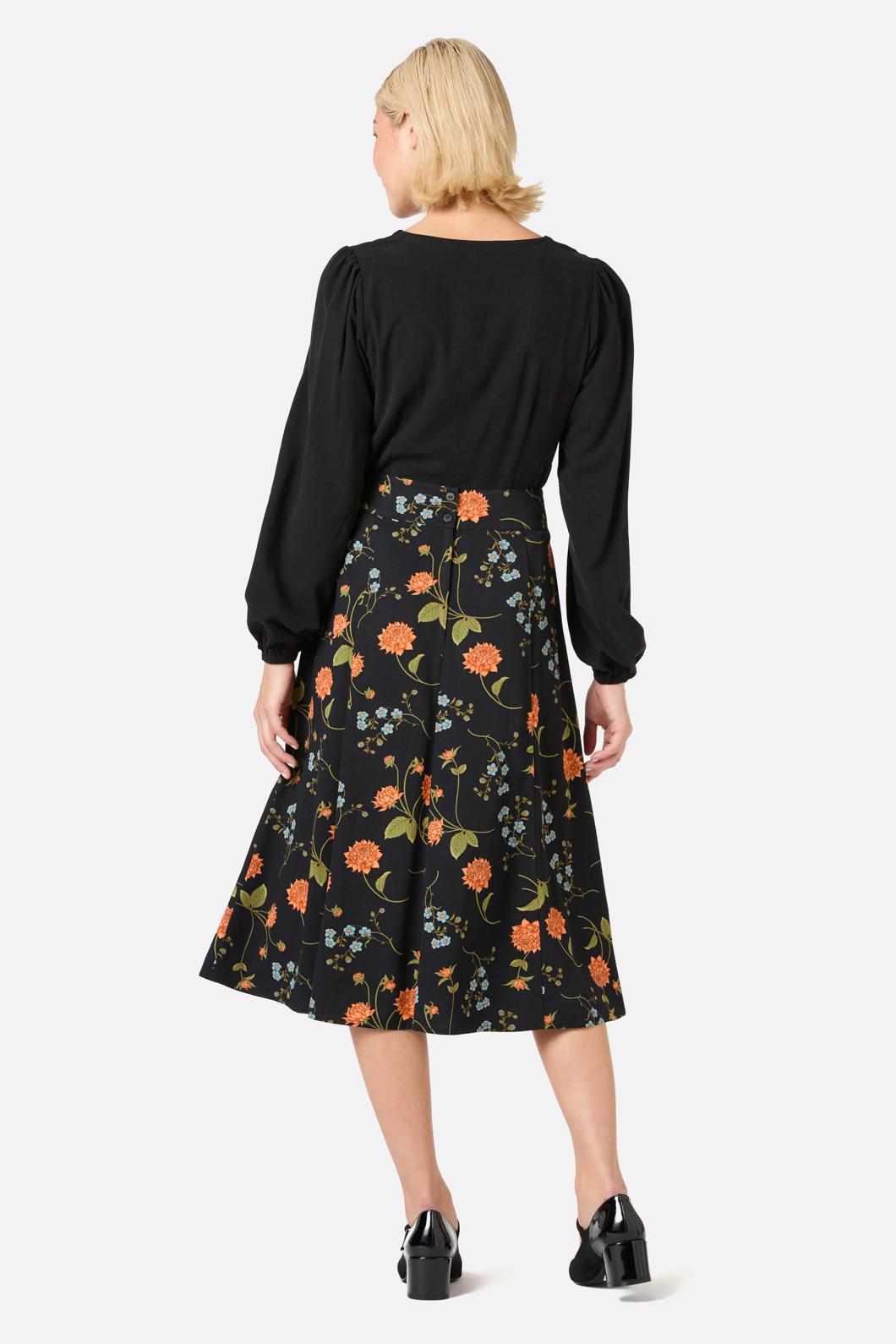 Esmerelda Floral Midi Skirt