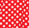 Red Polka Dot Swing Dress