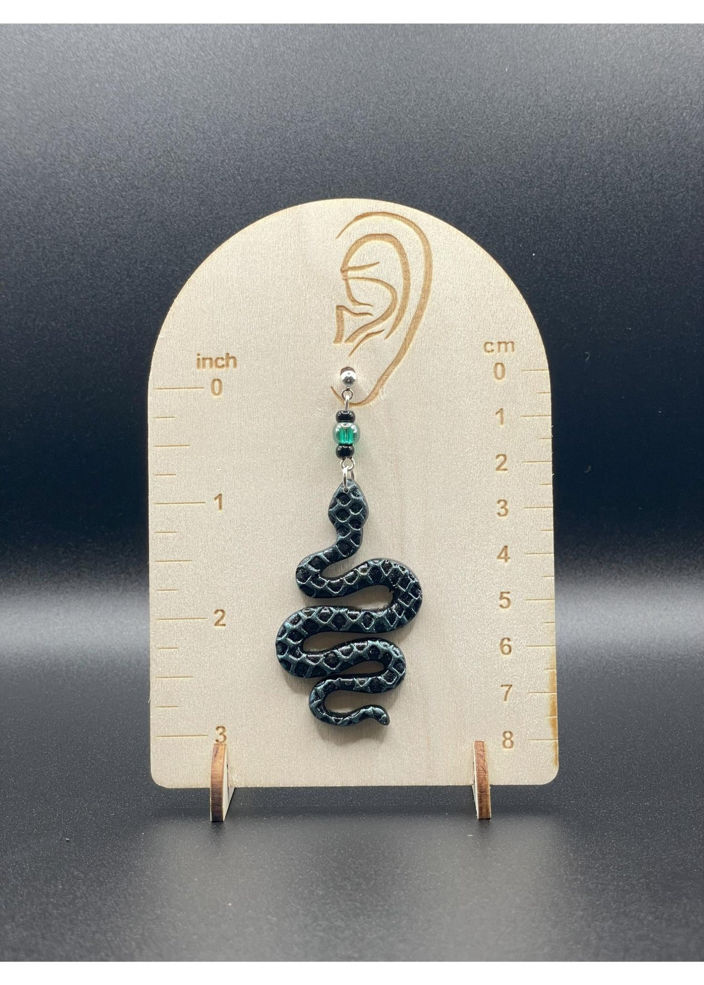 Salem Slithering Snake Earrings
