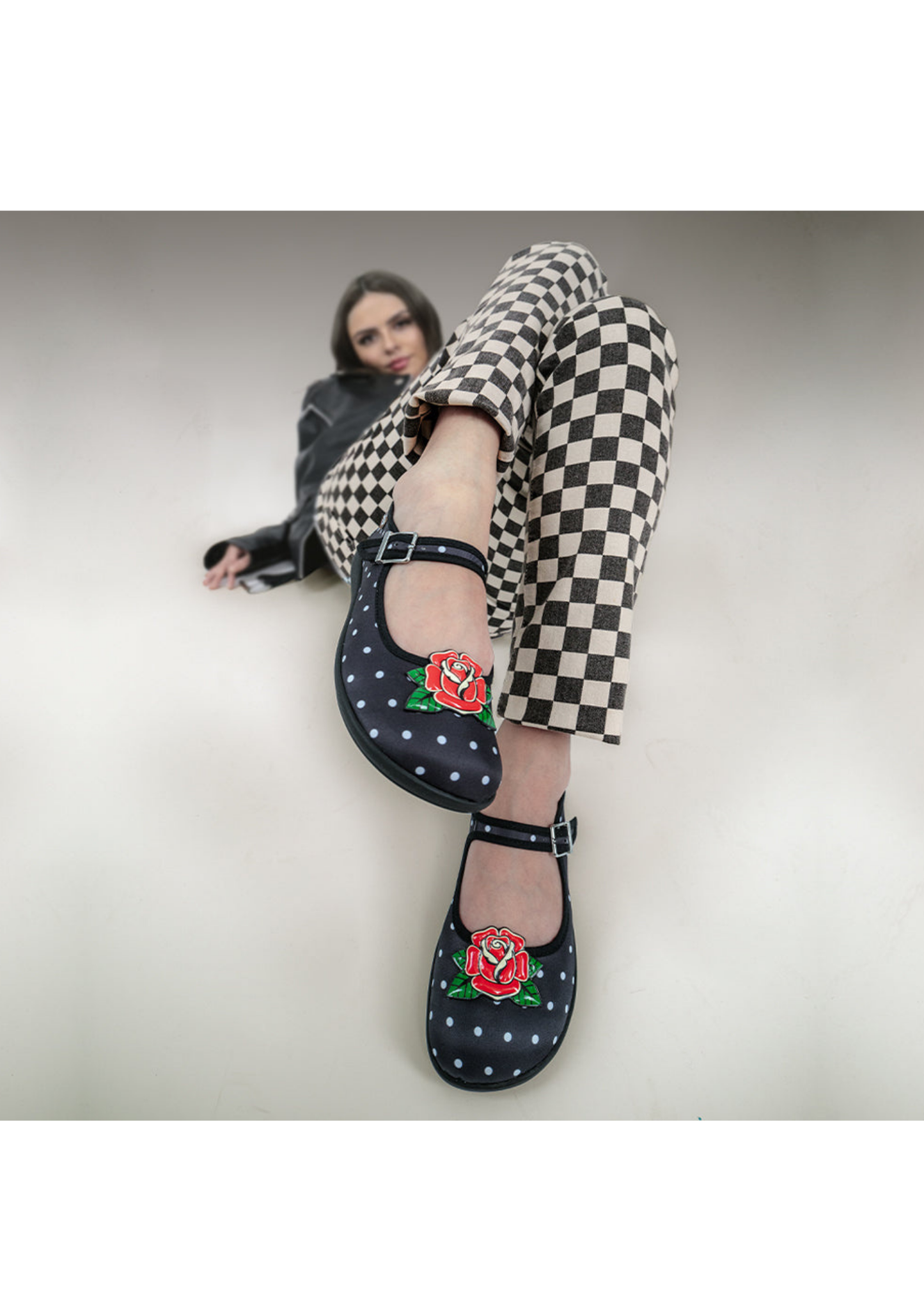 Chocolaticas® Rockabilly Women's Mary Jane Flat