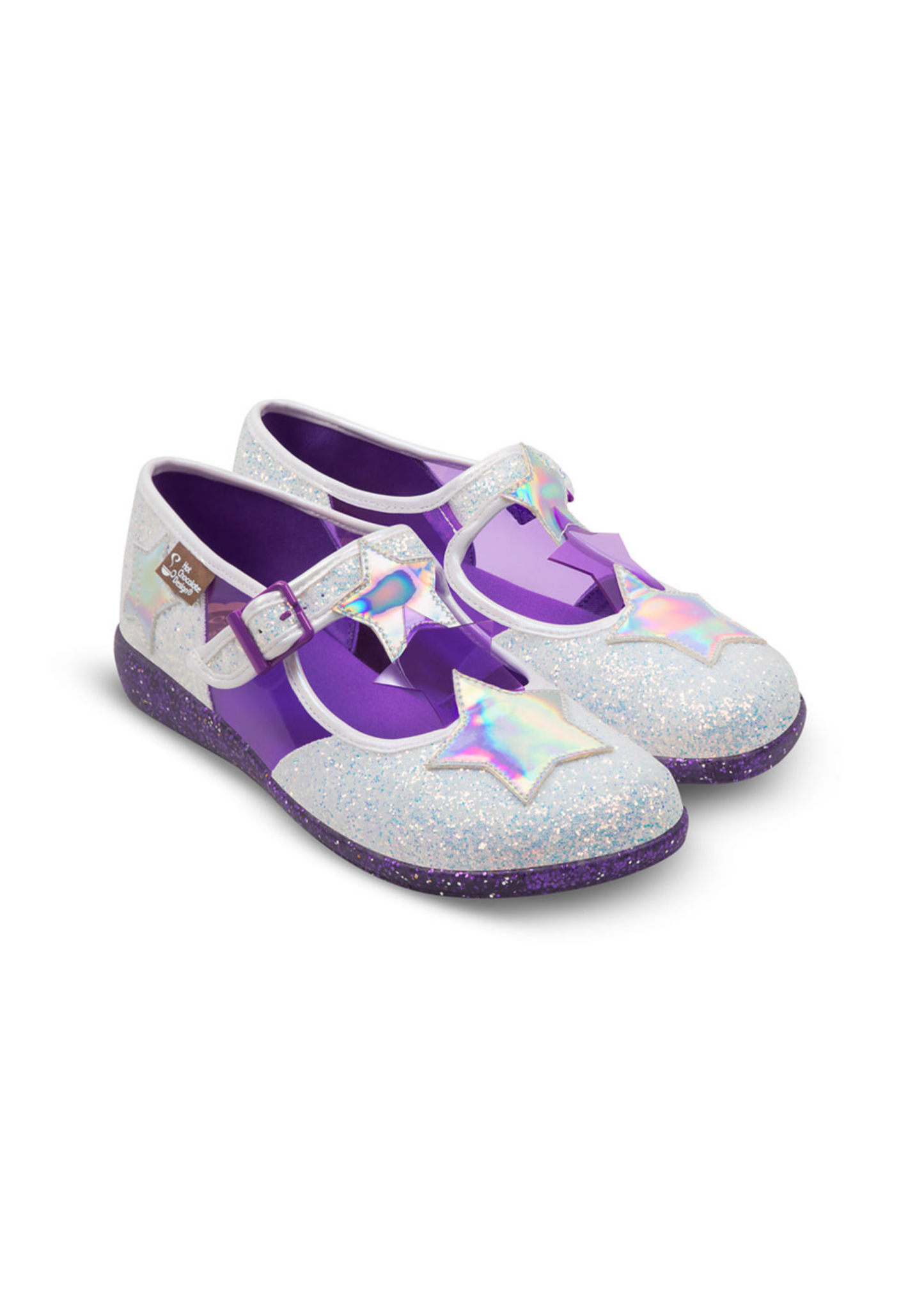 Chocolaticas® Starlight Women's Mary Jane Flat