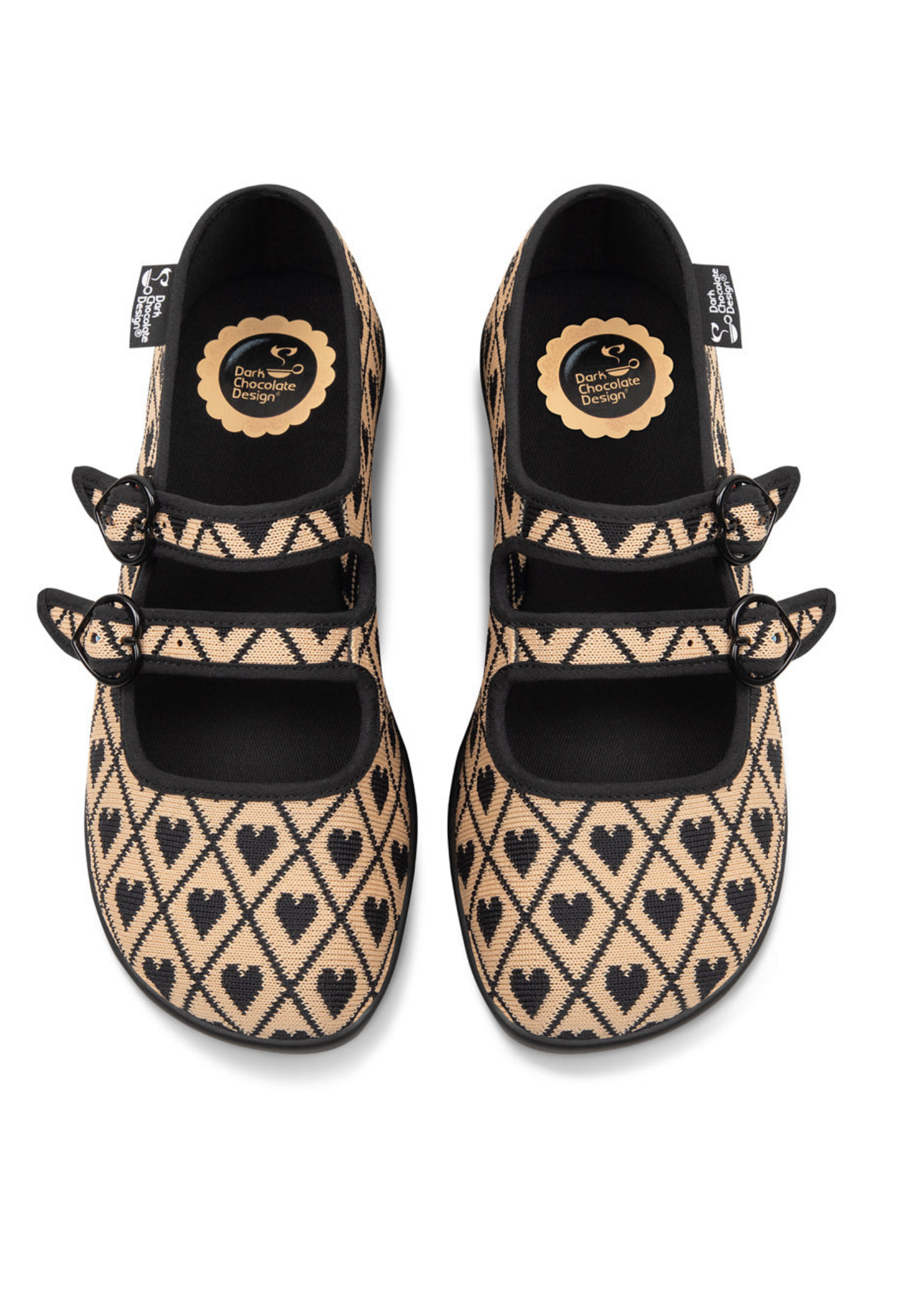 Chocolaticas® I Wove You 2 Women's Mary Jane Flat