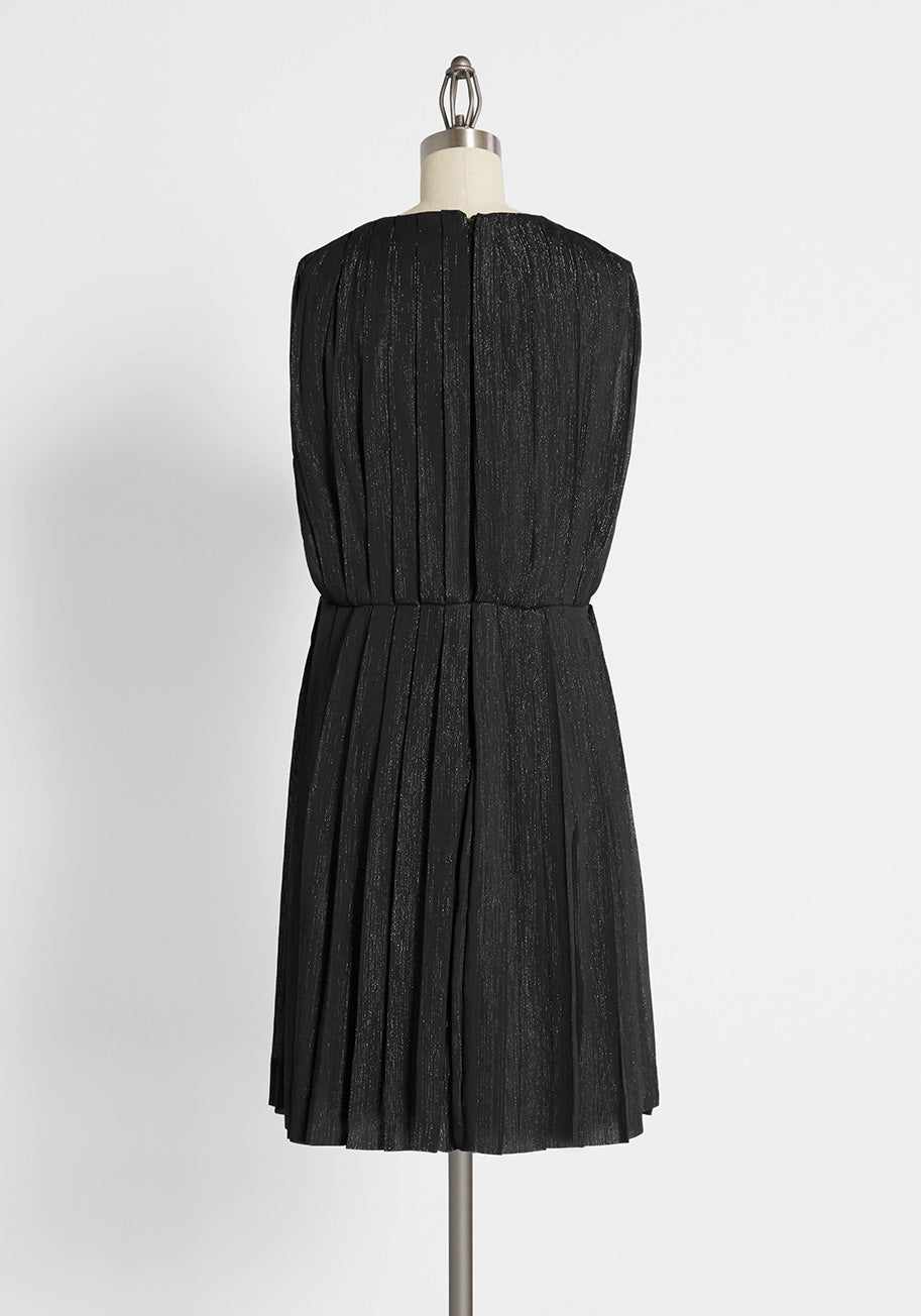 The Pleat-est Things Mini Dress