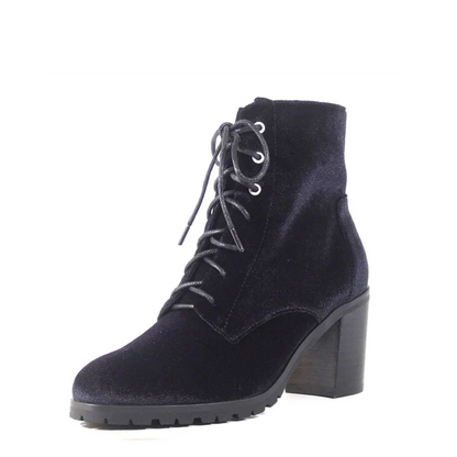Timothy Velvet Booties