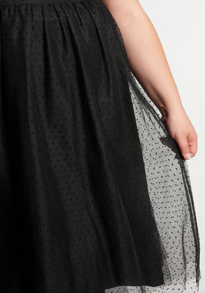 Spotted Across The Room Skirt