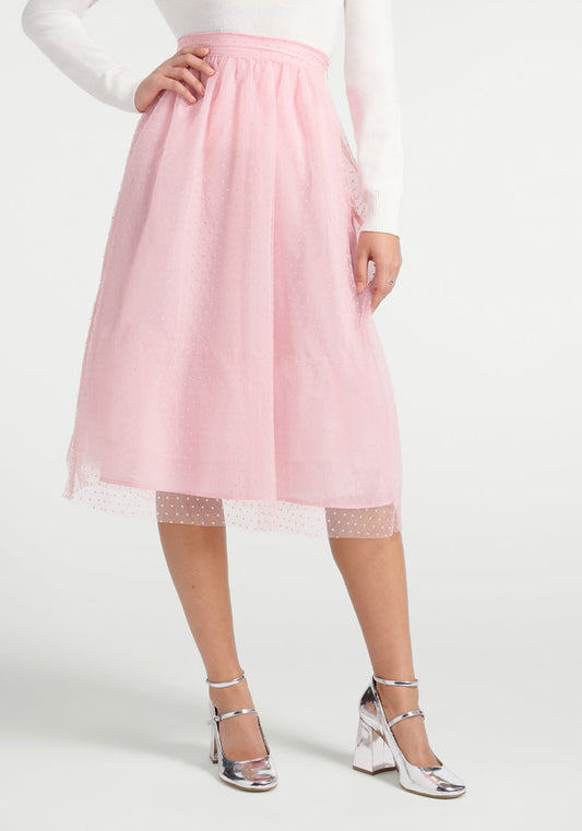 Spotted Across The Room Skirt