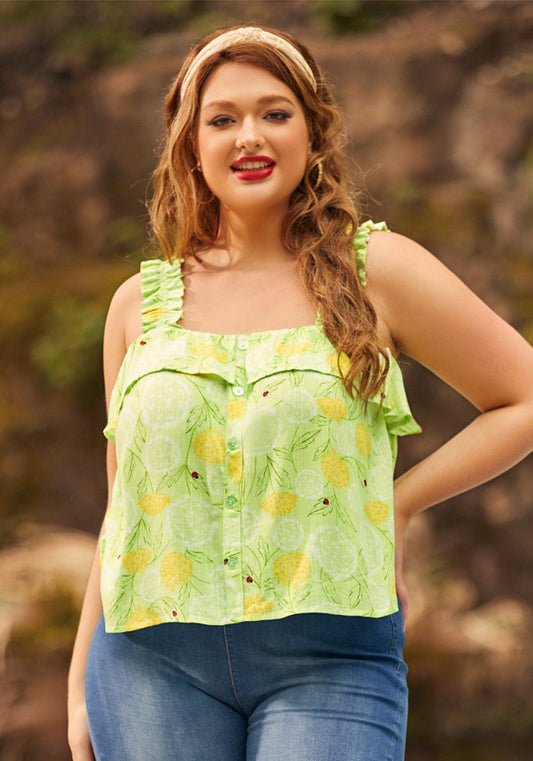 Radiant Ruffle Top