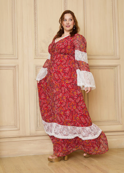GUNNE SAX by ModCloth Josephina Bell Sleeve Dress - Limited Edition