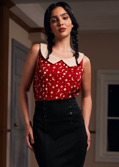 Harvest Moon Melodies Collared Top