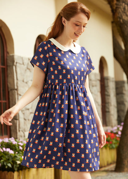 Whimsy & Wonder Collar Empire Dress