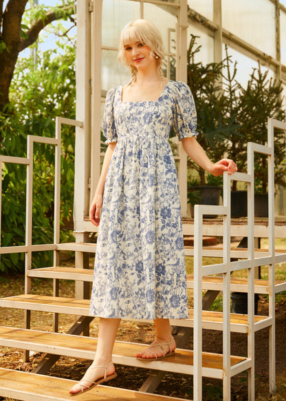 Enchanted Meadow Toile Dress
