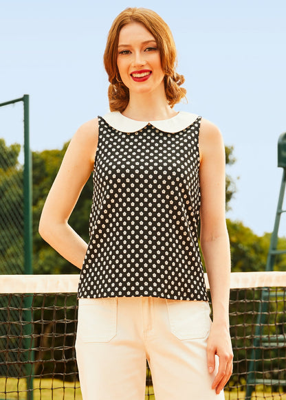 Atomic Age Sleeveless Top