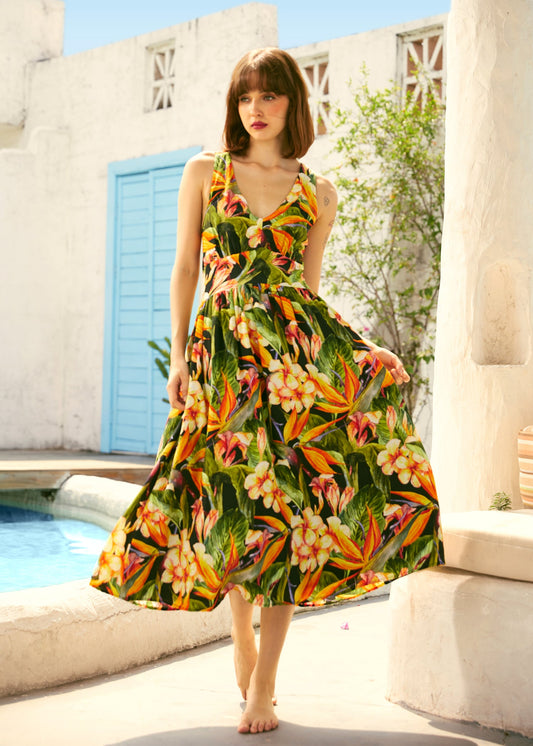 Mix & Mingle Midi Dress