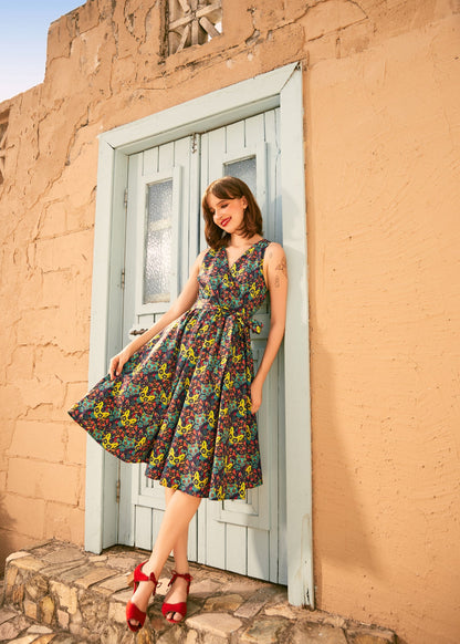 Instant Energy Faux-Wrap Dress