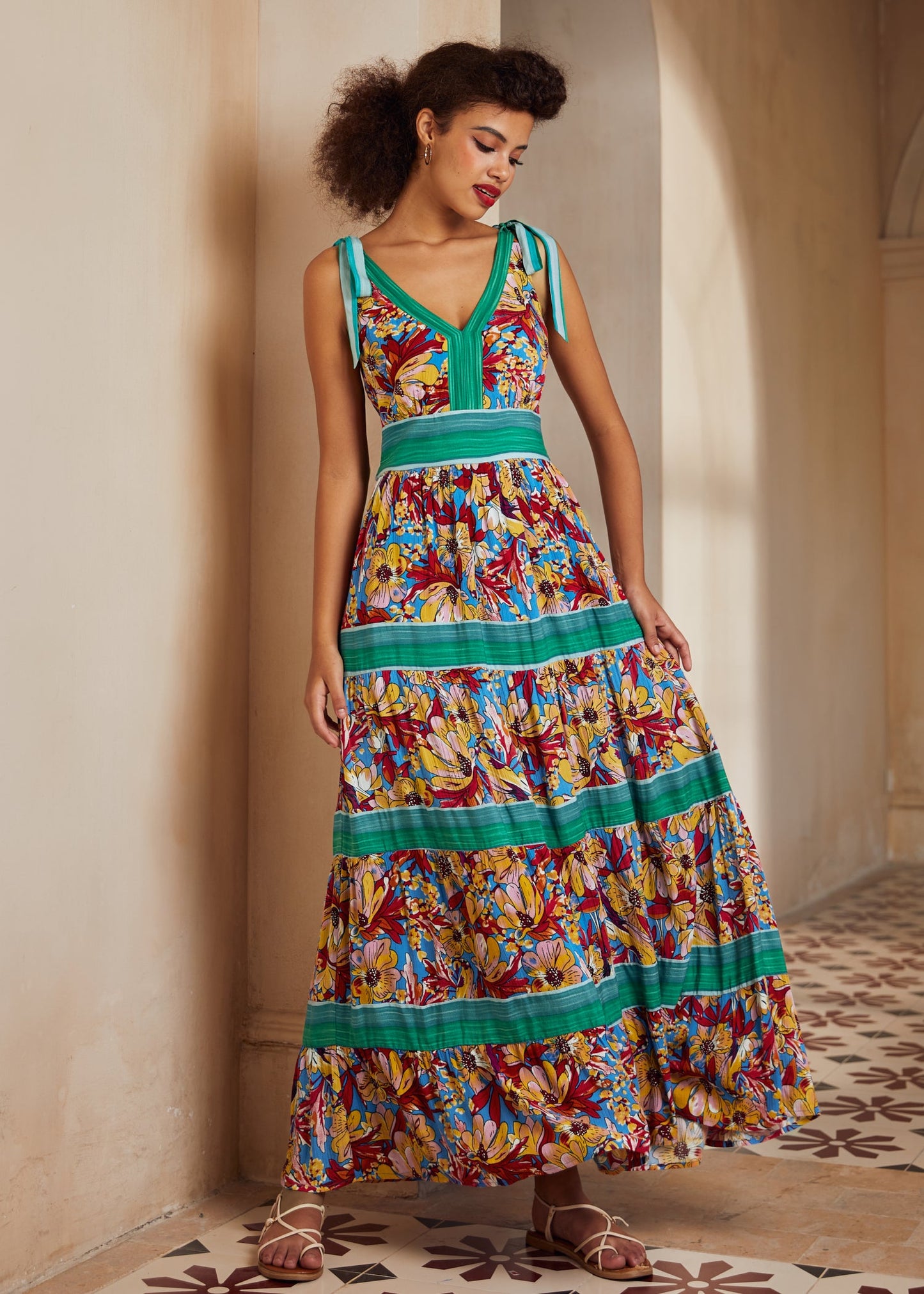 The Sunset Stroll Maxi Dress