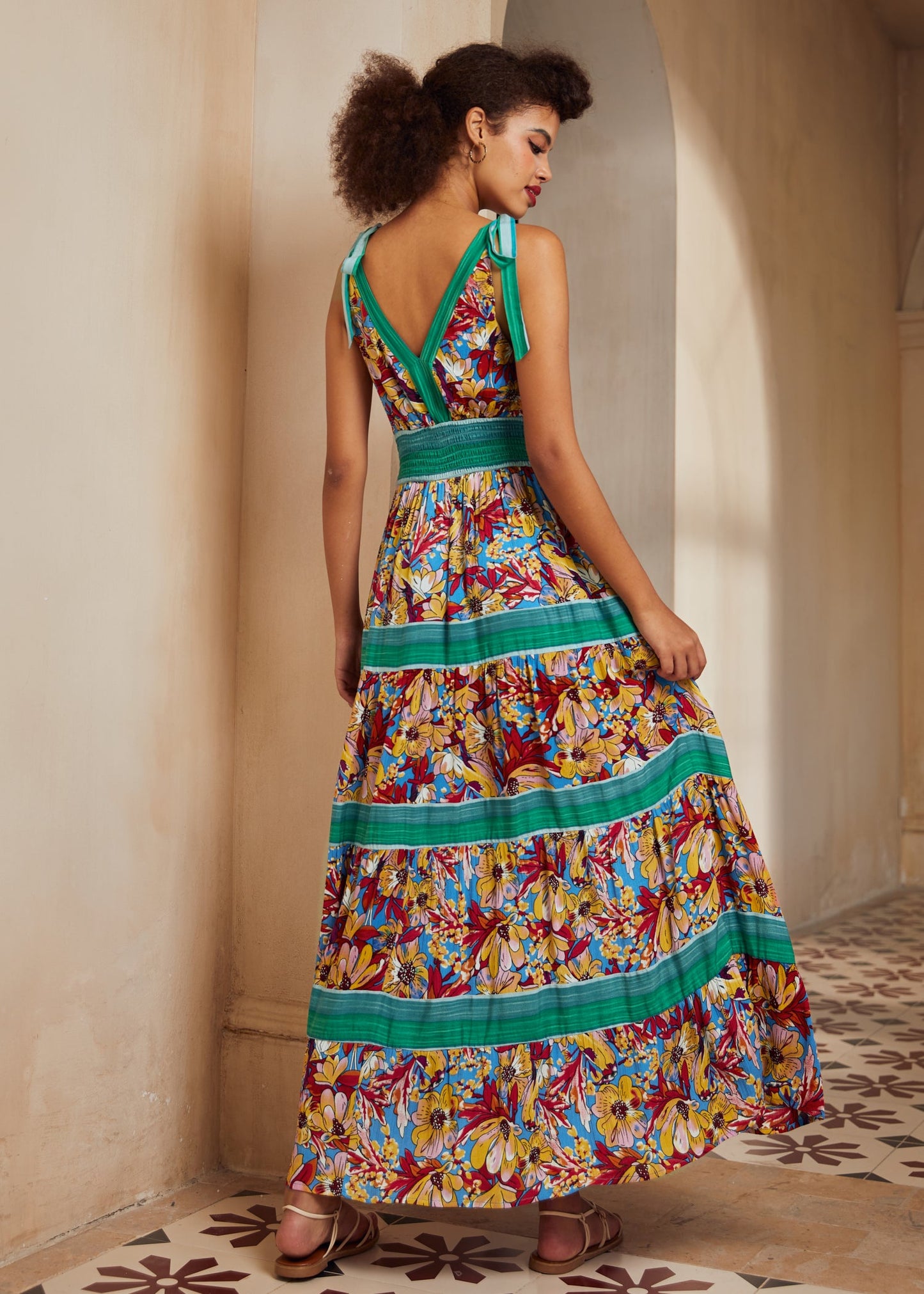 The Sunset Stroll Maxi Dress
