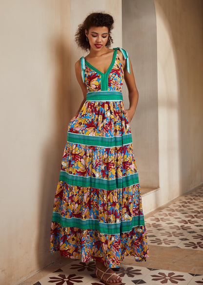 The Sunset Stroll Maxi Dress