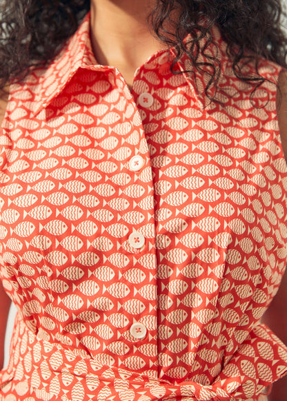 Can't Slow My Roll Shirt Dress