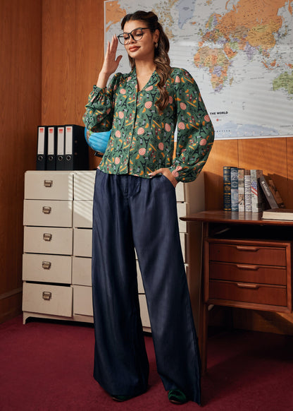 Call It a Classic Camp Collar Shirt