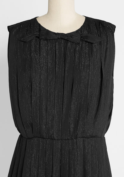 The Pleat-est Things Mini Dress