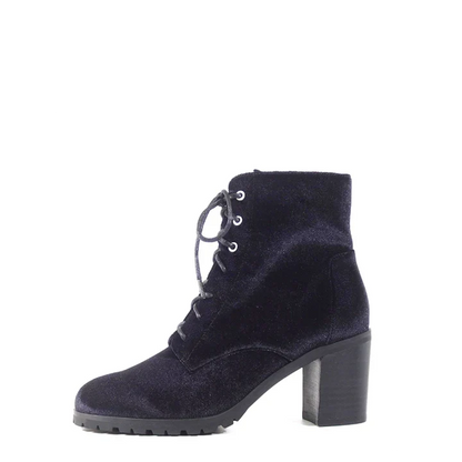 Timothy Velvet Booties