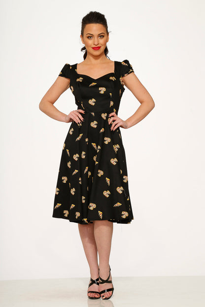 Love New York Pizzeria Swing Dress