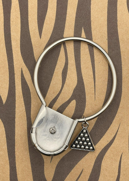 Billiard Ball #13 Round Jumbo Pin Keychain