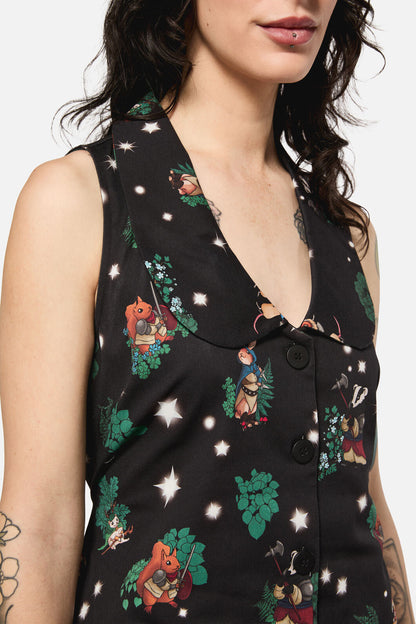 Keeper Of The Woods Print Pinafore