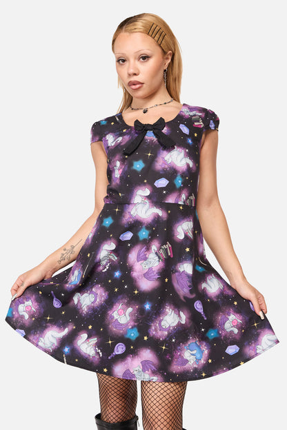 Witches Familiar Short Sleeve Dress