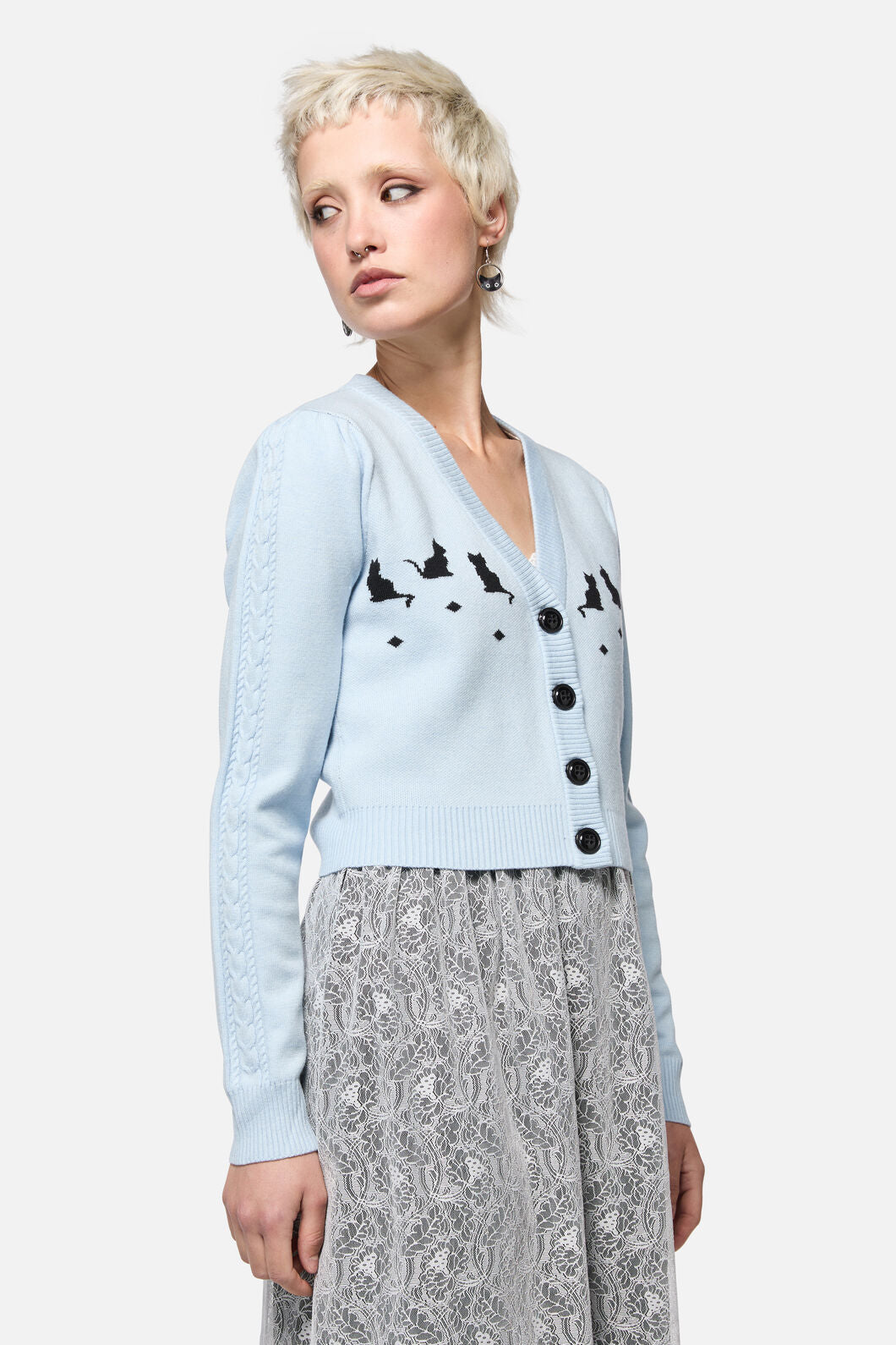Catkins Cableknit Cardi
