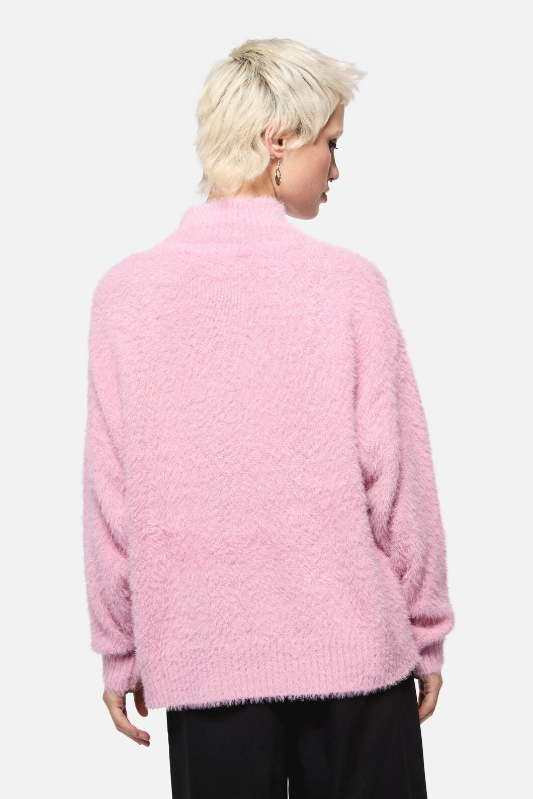 Catkins Boucle Knit Sweater