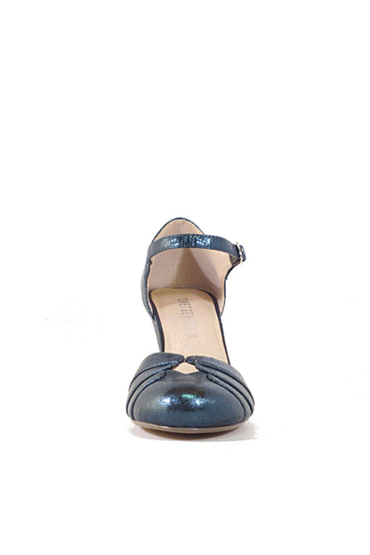 Goldie Metallic Ballroom Heels