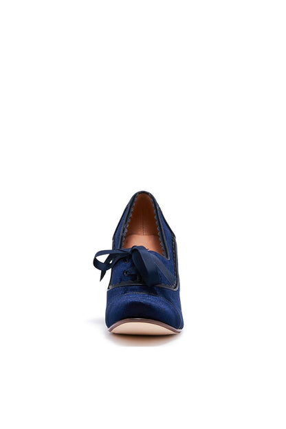 Madison Velvet Retro Heels