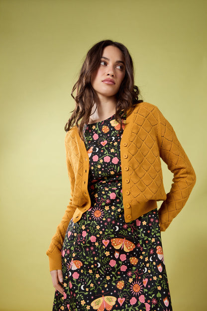 Folk Art Midi Dress