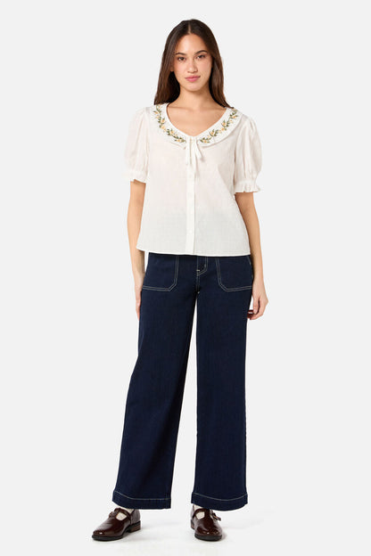 Esme Embroidered Blouse