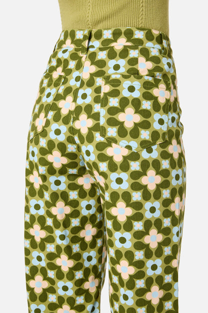 Ginny 60's Printed Jean