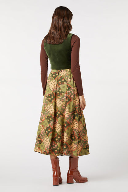Sadie Velvet Vest