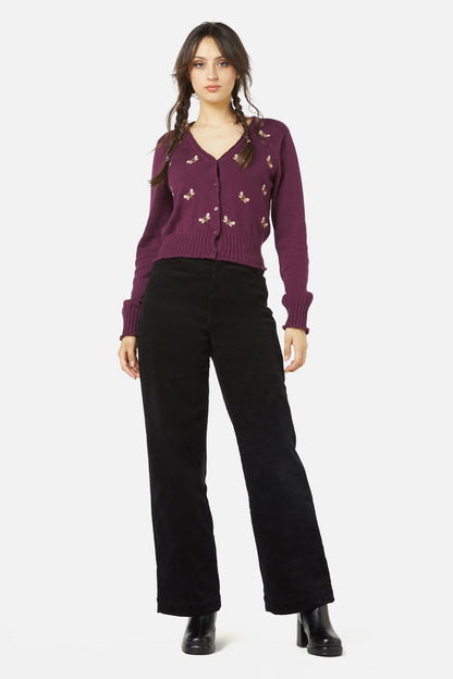 NZ Bee Emb Cardi