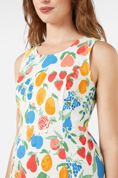 Fruit Bowl Midi Dress