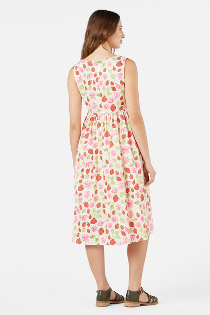 La Fraise Midi Dress