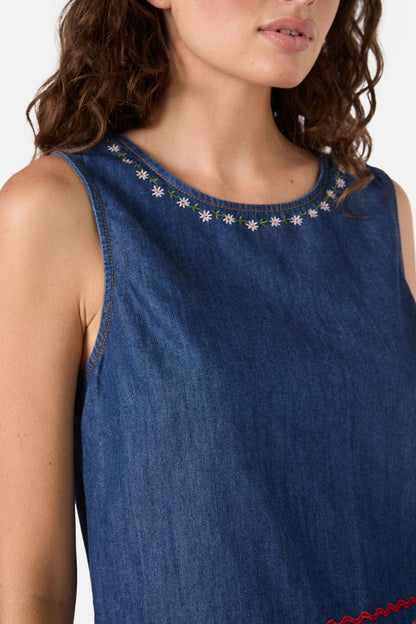 Meadow Embroidered Top
