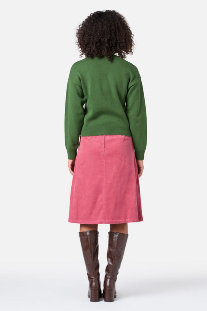 Fruit Embroidered Cardigan