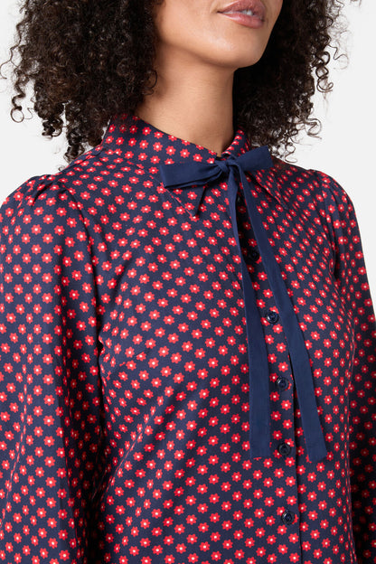 Flora Geo Shirt Dress