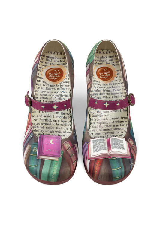 Chocolaticas® Mid Heels Tales &  Soles Women's Mary Jane Pump