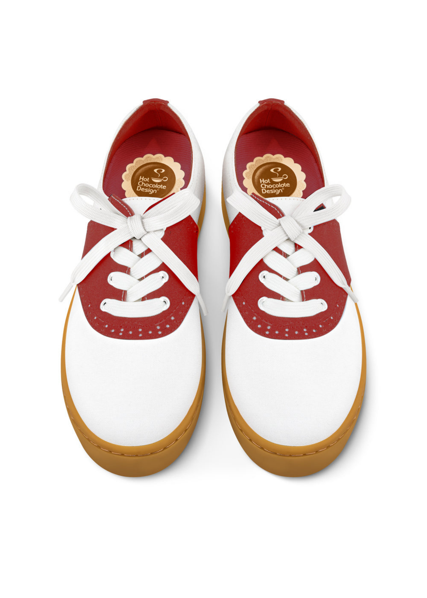 Saddle Red Casual Sneaker