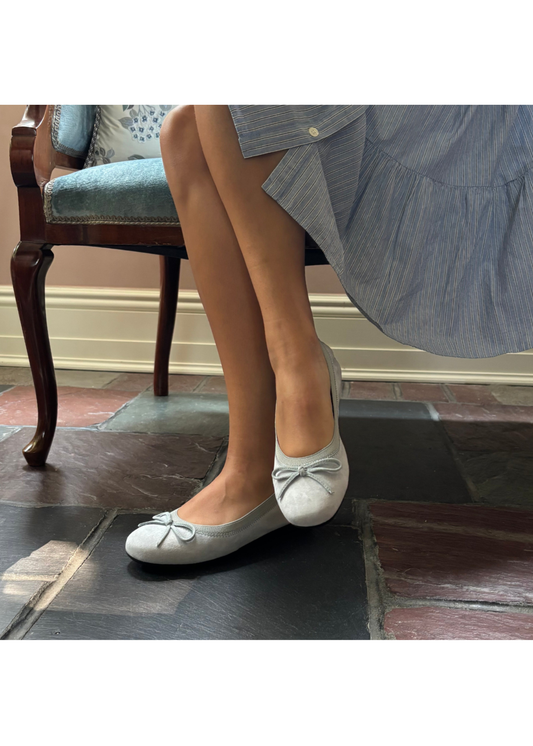 Jamie Suede Ballerina Flat