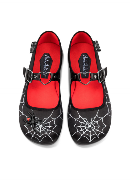 Chocolaticas® Widow Heart Women's Mary Jane Flat
